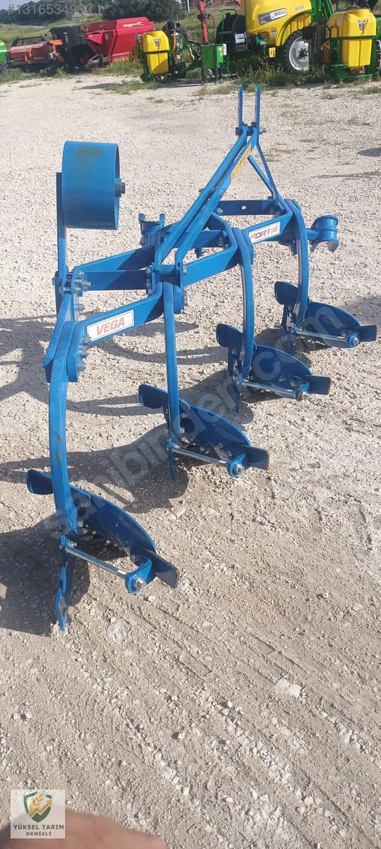 8 Numara Fortis 4 Lü Standart Pulluk Yüksel Tarımdan 12