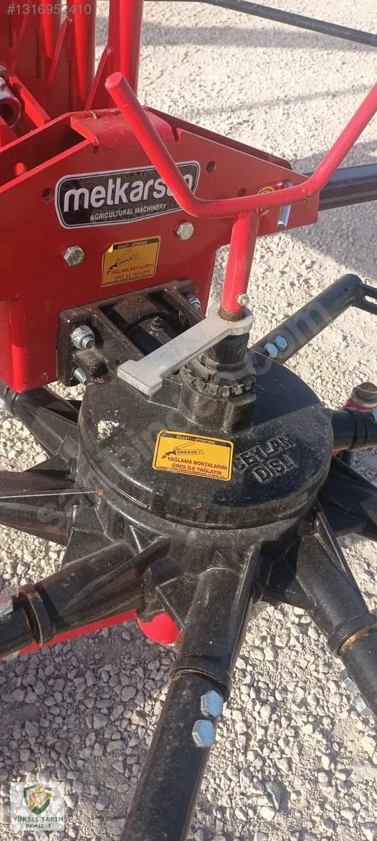 Metkarsan 9 Kollu Ot Toplama Helikopteri Yüksel Tarımdan 9