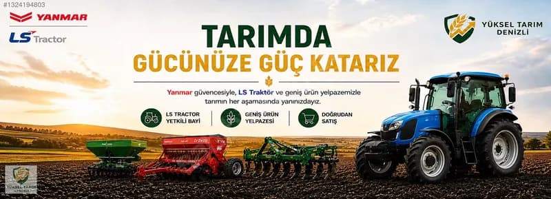 Yüksel Tarım Denizliden Ls Mt7.101 101 Hp Ağır Hizmet Traktörü 18