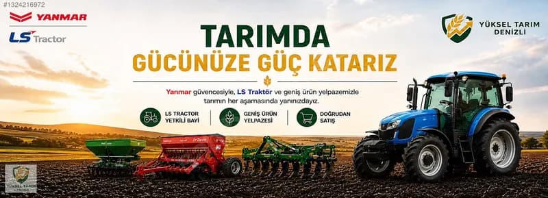 Denizli Yüksel Tarım'dan Ls Tractor Xu 6158 58 Hp 4x4 Kabinli 17