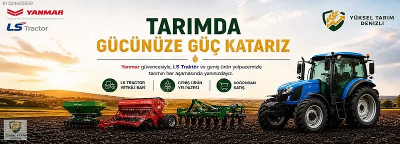 Denizli Yüksel Tarım'dan Ls Tractor Mt3.50 47 Hp 4x4 Sıfır 17