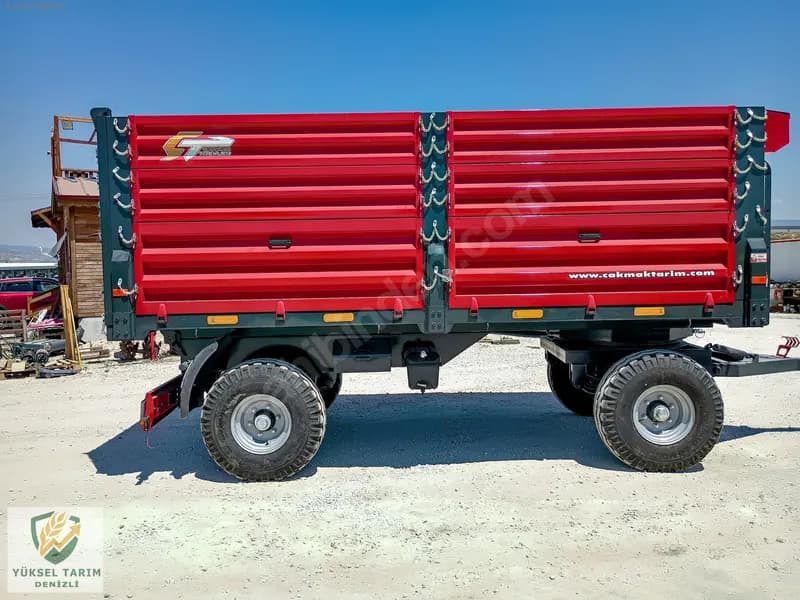 6 - 8 - 10 Ton Çift Dingil. Römork Yüksel Tarım Denizliden 9