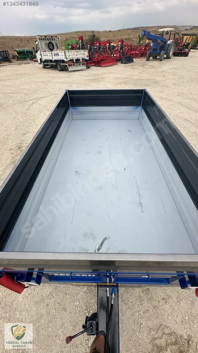 Özel Yapım 3 Ton Damperli Römork Yüksel Tarım Denizli'den 14