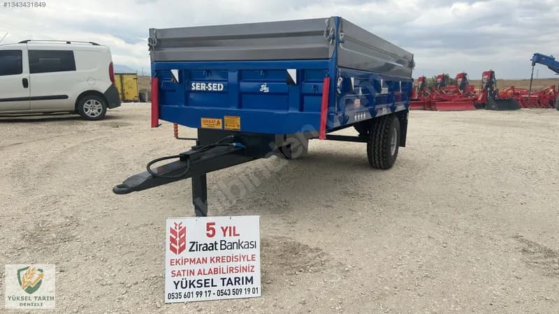 Özel Yapım 3 Ton Damperli Römork Yüksel Tarım Denizli'den 10