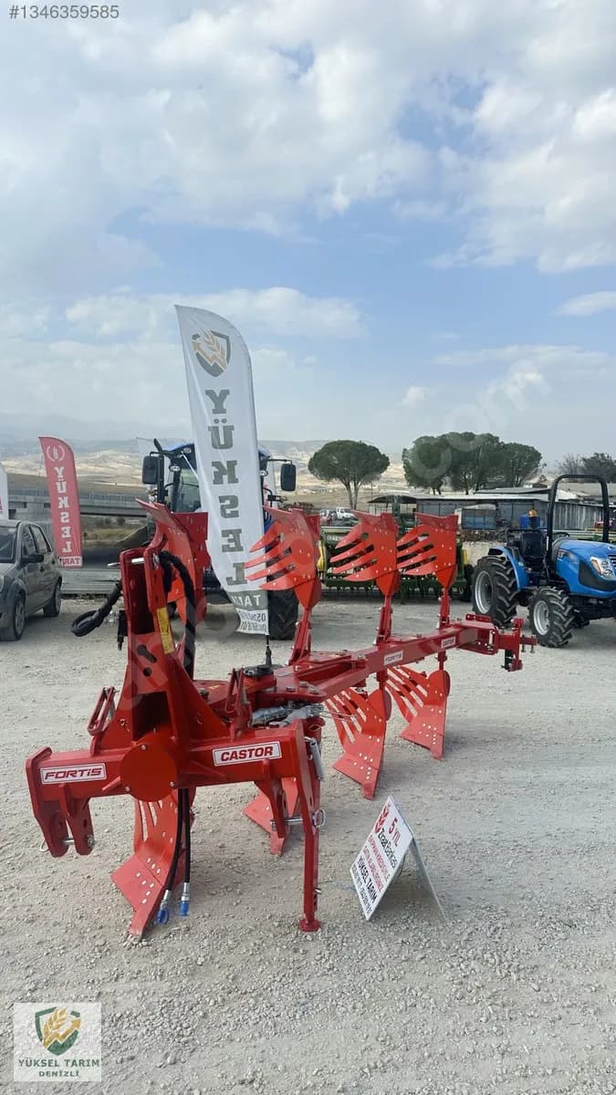 Fortis 4'lü 14 No 91 Cm Ara Dönerli Pulluk Yüksel Tarım Denizli 13