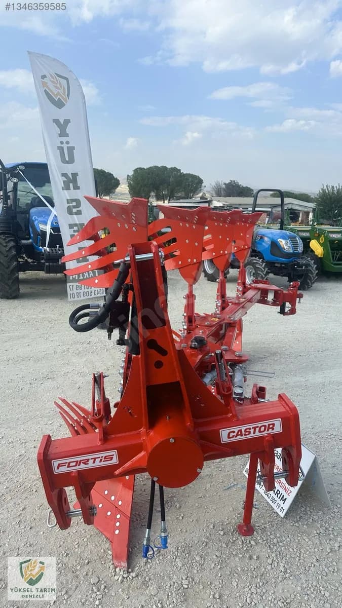 Fortis 4'lü 14 No 91 Cm Ara Dönerli Pulluk Yüksel Tarım Denizli 15