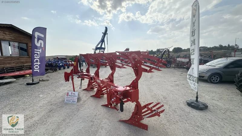 Fortis 4'lü 14 No 91 Cm Ara Dönerli Pulluk Yüksel Tarım Denizli 3