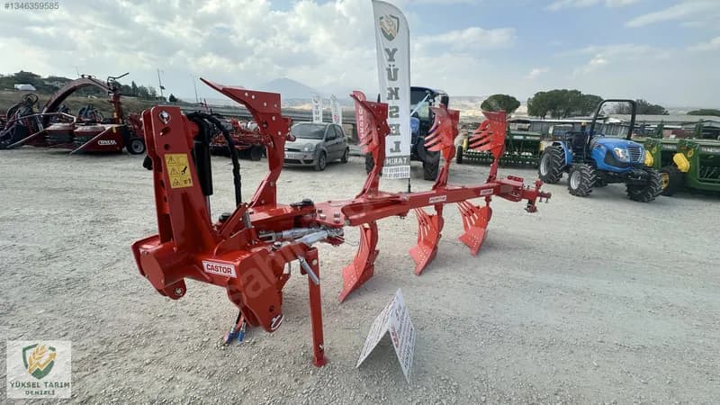 Fortis 4'lü 14 No 91 Cm Ara Dönerli Pulluk Yüksel Tarım Denizli 6