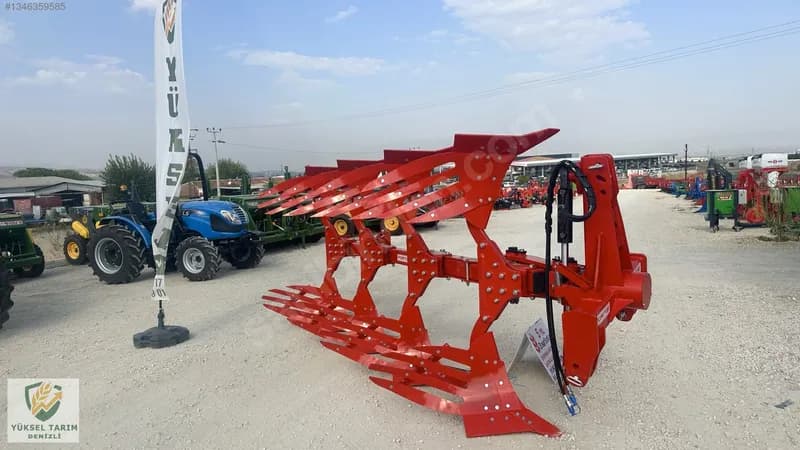 Fortis 4'lü 14 No 91 Cm Ara Dönerli Pulluk Yüksel Tarım Denizli 7
