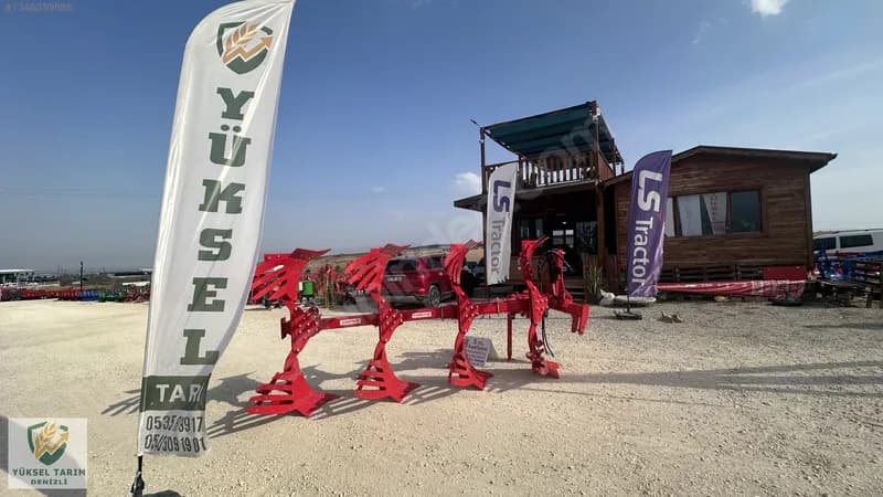 Fortis 4'lü 14 No 91 Cm Ara Dönerli Pulluk Yüksel Tarım Denizli 10