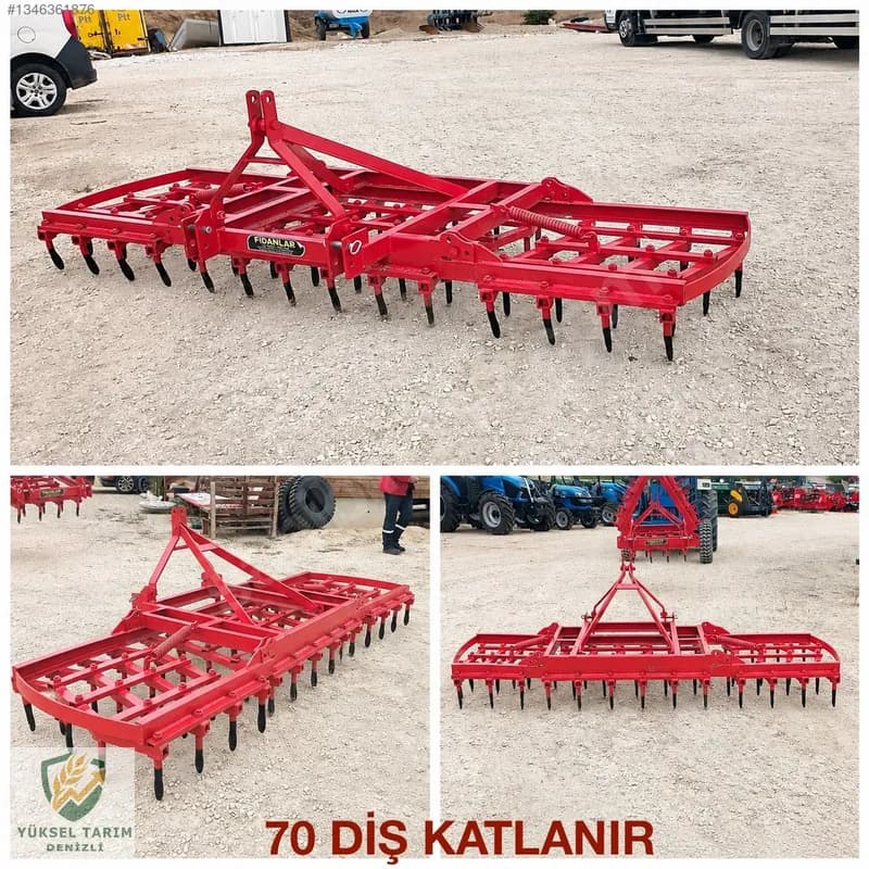 60 Ve 70 Diş Katlanır Tırmıklar Yüksel Tarım Denizliden 12