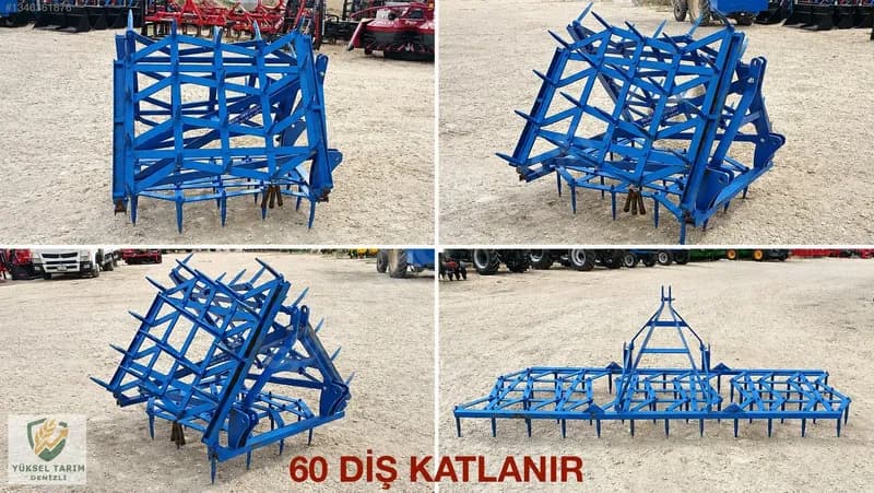 60 Ve 70 Diş Katlanır Tırmıklar Yüksel Tarım Denizliden 3