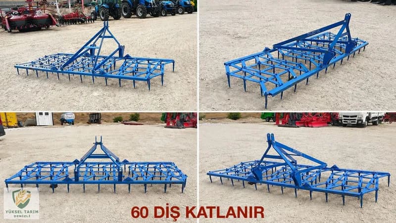60 Ve 70 Diş Katlanır Tırmıklar Yüksel Tarım Denizliden 4