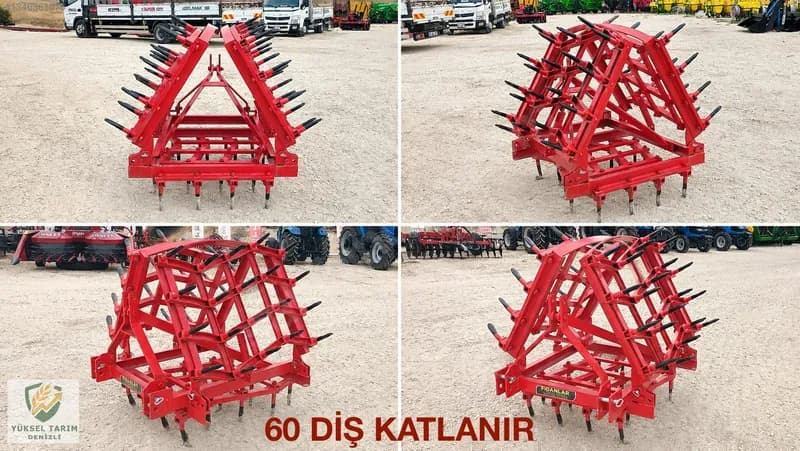 60 Ve 70 Diş Katlanır Tırmıklar Yüksel Tarım Denizliden 5