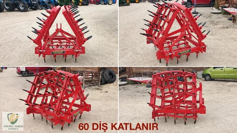 60 Ve 70 Diş Katlanır Tırmıklar Yüksel Tarım Denizliden 6