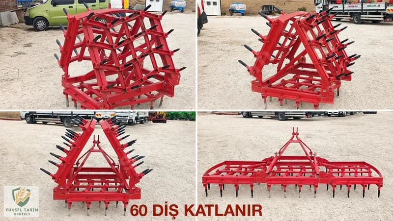 60 Ve 70 Diş Katlanır Tırmıklar Yüksel Tarım Denizliden 7