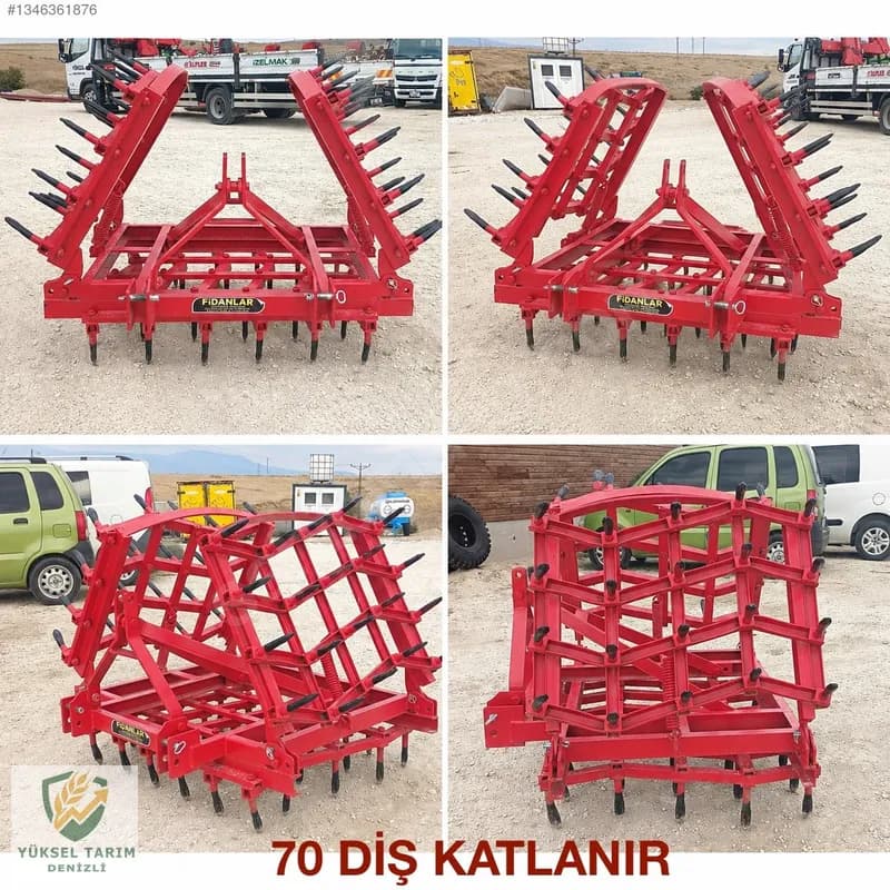 60 Ve 70 Diş Katlanır Tırmıklar Yüksel Tarım Denizliden 9