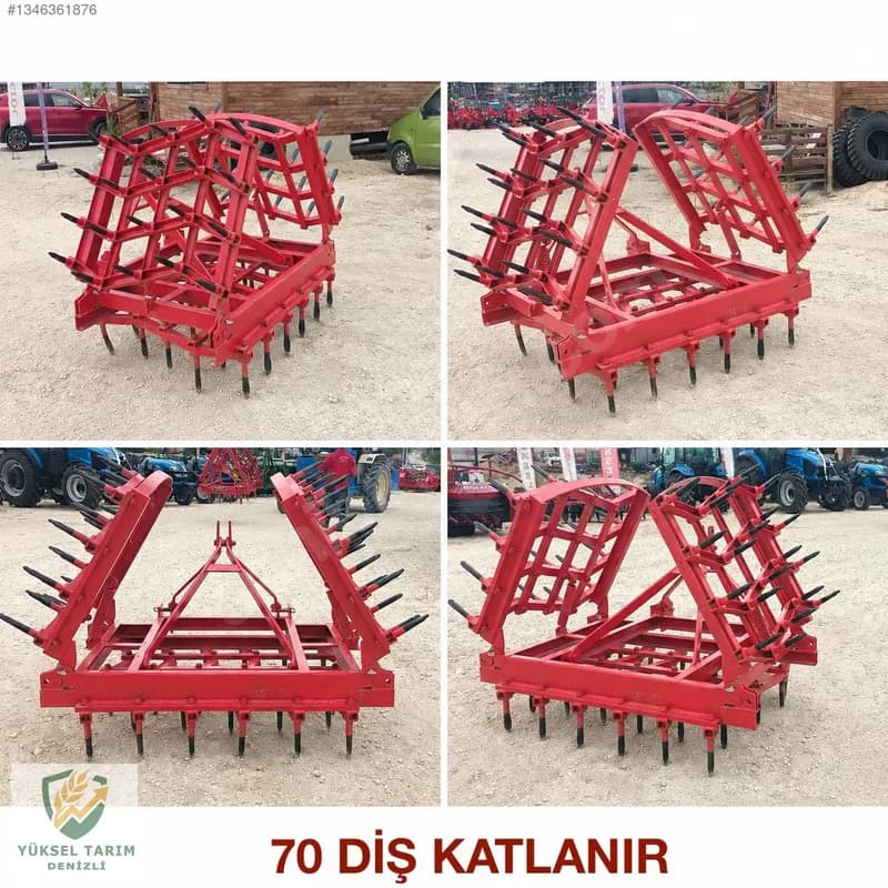 60 Ve 70 Diş Katlanır Tırmıklar Yüksel Tarım Denizliden 10