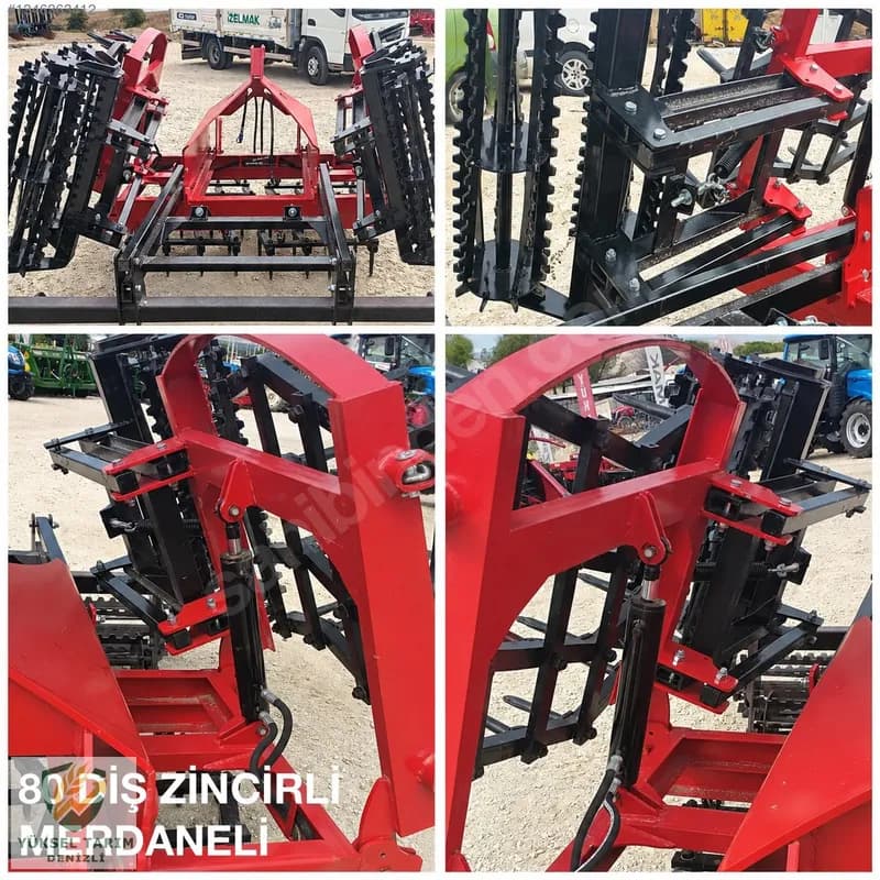 Katlanır Tip Merdaneli Merdanesiz Tırmıklar Yüksel Tarım Denizli 13