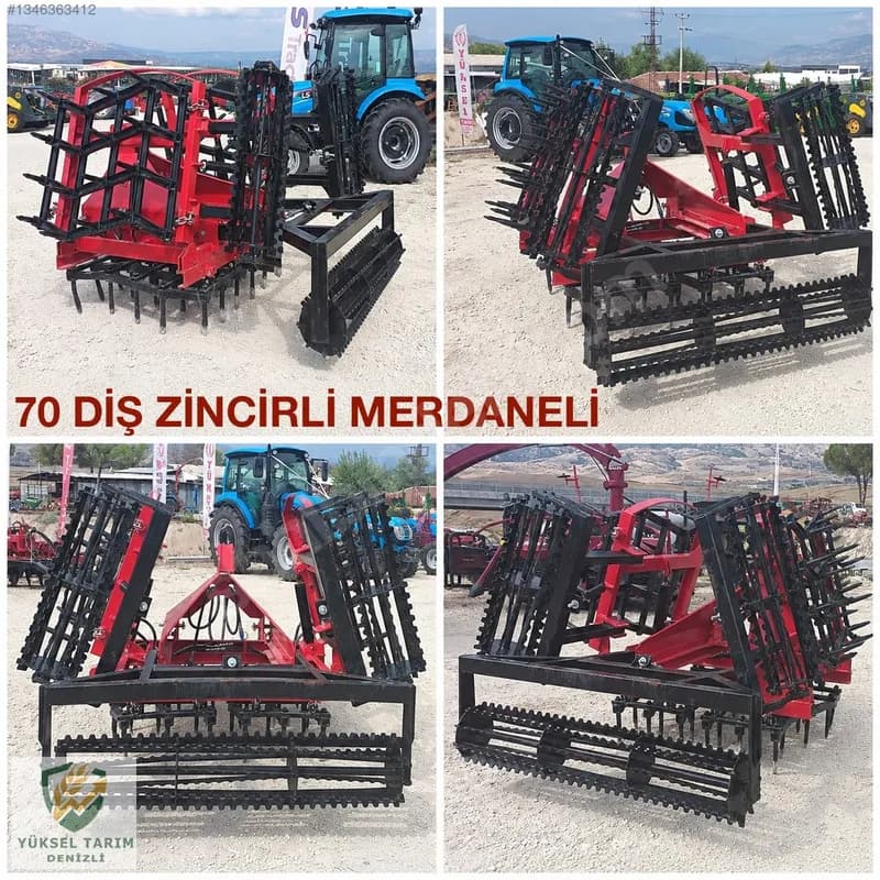 Katlanır Tip Merdaneli Merdanesiz Tırmıklar Yüksel Tarım Denizli 8