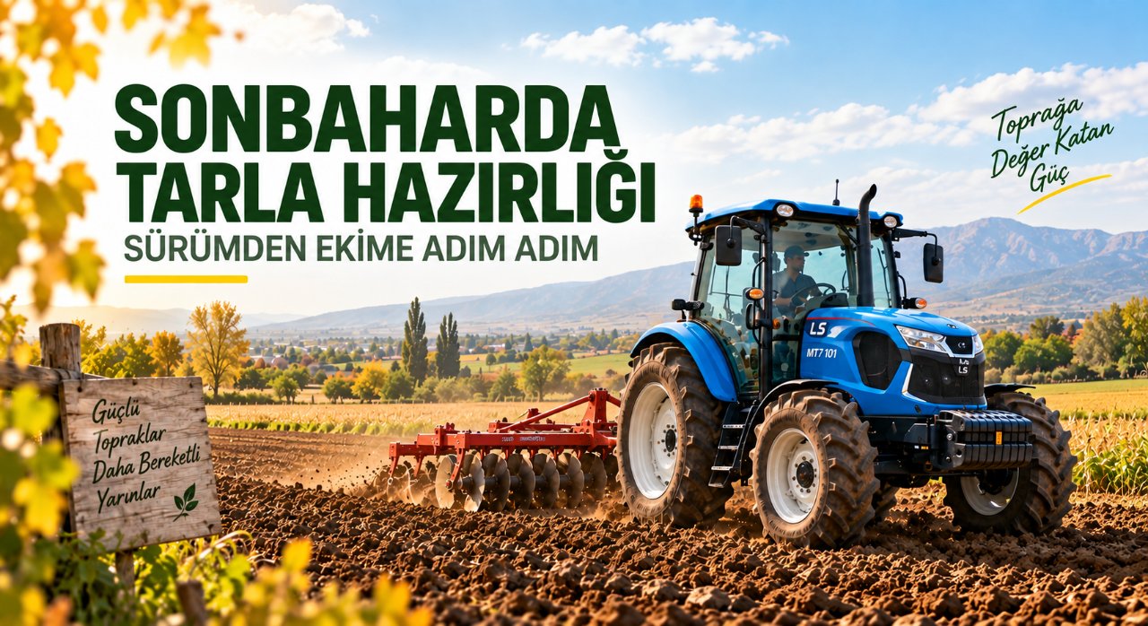 Sonbaharda Tarla Nasıl Hazırlanır? Denizli ve Ege Bölgesi İçin Sürümden Ekime Adım Adım Rehber