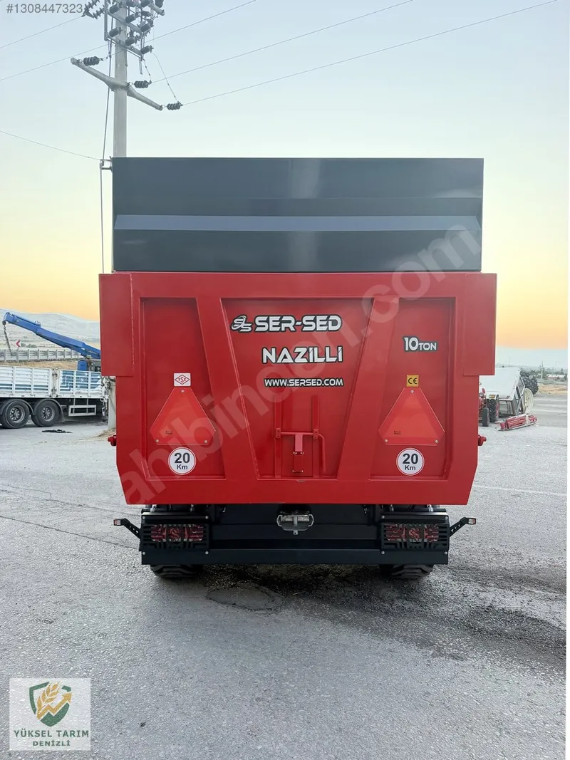 Ser-sed Özel Yapım Havuz Kasa Tandem Damperli Römork. Yüksel Tar 22