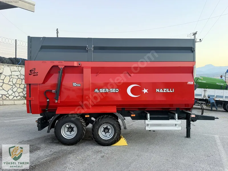 Ser-sed Özel Yapım Havuz Kasa Tandem Damperli Römork. Yüksel Tar 24
