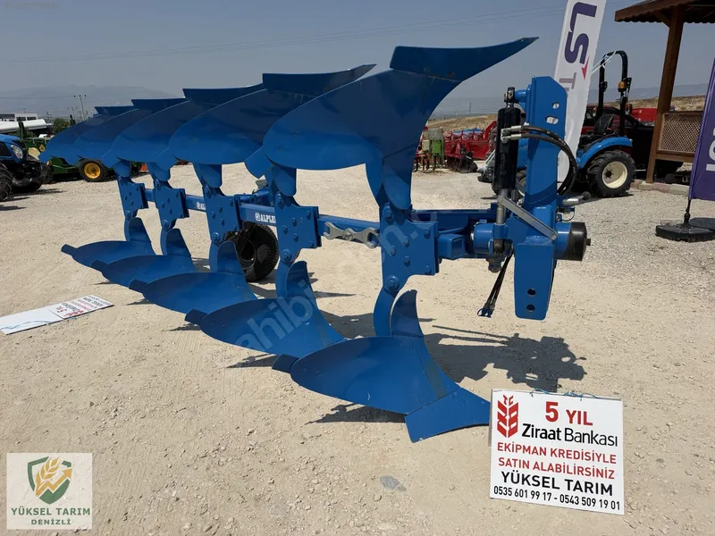 5 Li Alpler 14 No Sıfır Dönerli Pulluk. Kredi Kartına Taksitle. 11
