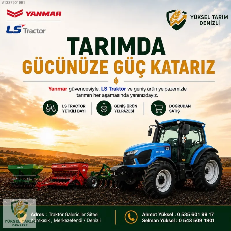 İzelmak S60-k 6m3 Tek Helezon Yem Karma Yüksel Tarım Denizli'den 17