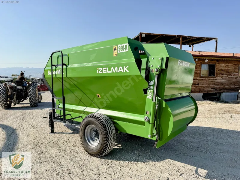 İzelmak S60-k 6m3 Tek Helezon Yem Karma Yüksel Tarım Denizli'den 4