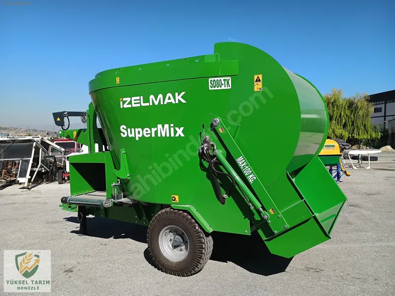 İzelmak Sd80-tk 8m3 Dikey Kantarlı Yem Karma Yüksel Tarım'dan 2
