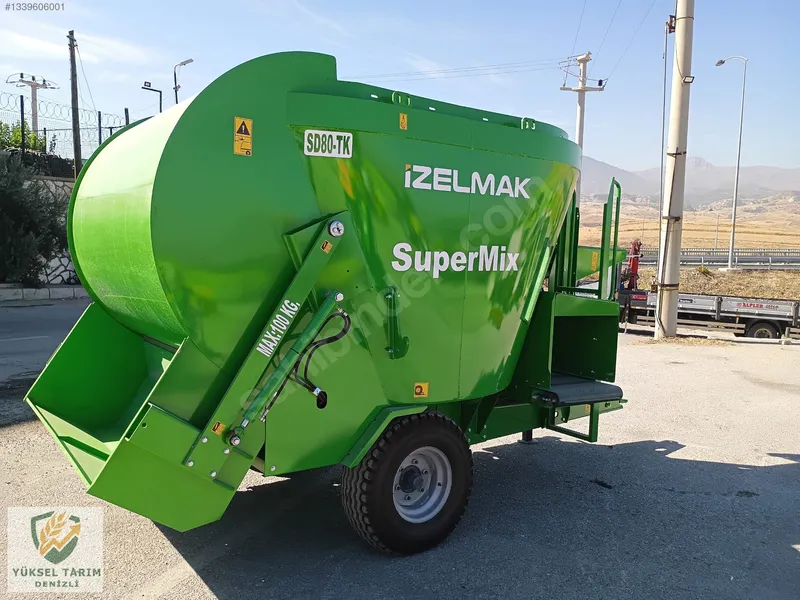 İzelmak Sd80-tk 8m3 Dikey Kantarlı Yem Karma Yüksel Tarım'dan 3