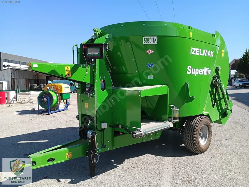 İzelmak Sd80-tk 8m3 Dikey Kantarlı Yem Karma Yüksel Tarım'dan 4