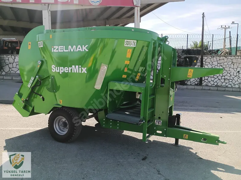 İzelmak Sd80-tk 8m3 Dikey Kantarlı Yem Karma Yüksel Tarım'dan 5