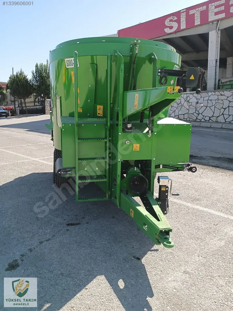 İzelmak Sd80-tk 8m3 Dikey Kantarlı Yem Karma Yüksel Tarım'dan 6