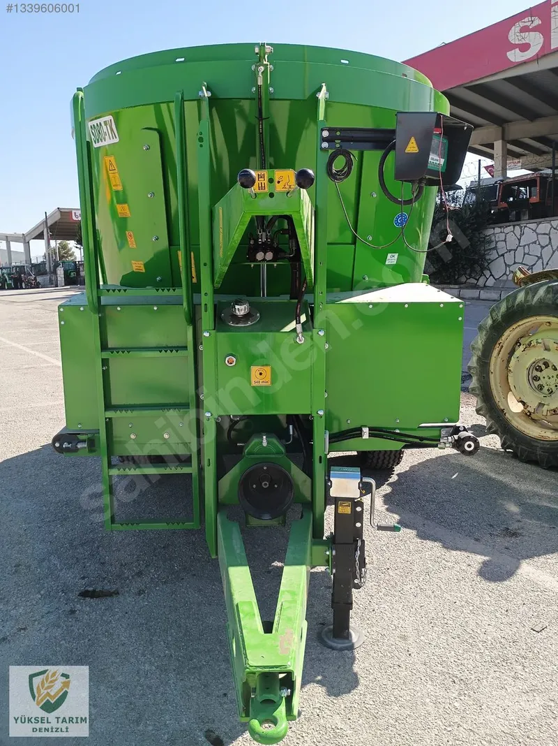 İzelmak Sd80-tk 8m3 Dikey Kantarlı Yem Karma Yüksel Tarım'dan 7