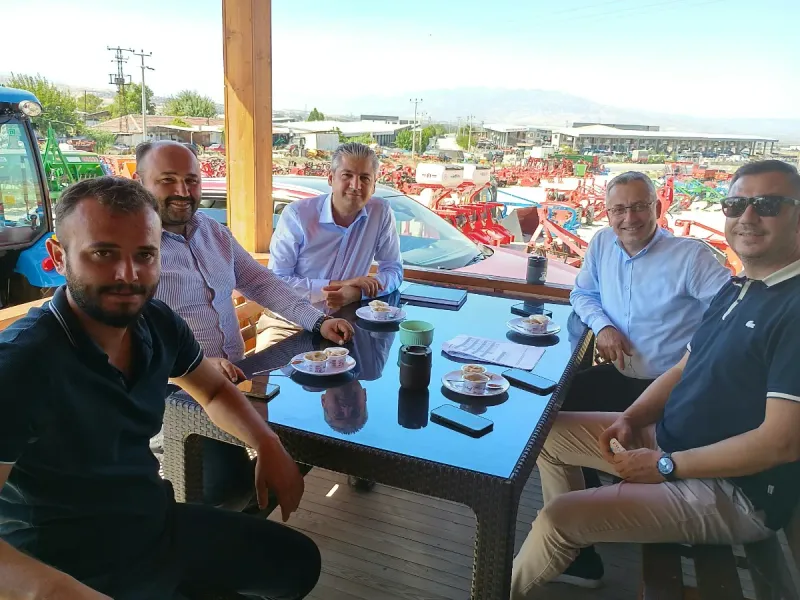 DenizBank Denizli Yönetiminden Yüksel Tarım Denizli’ye Ziyaret