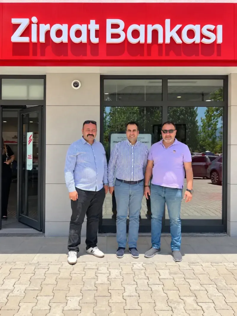 Ziraat Bankası’nın Yeni Müdürüne Hayırlı Olsun Ziyareti